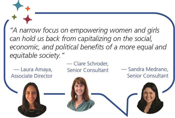 Laura Amaya, Clare Schroder, Sandra Medrano