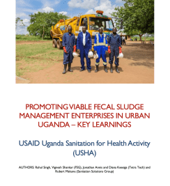 Cover photo of report
