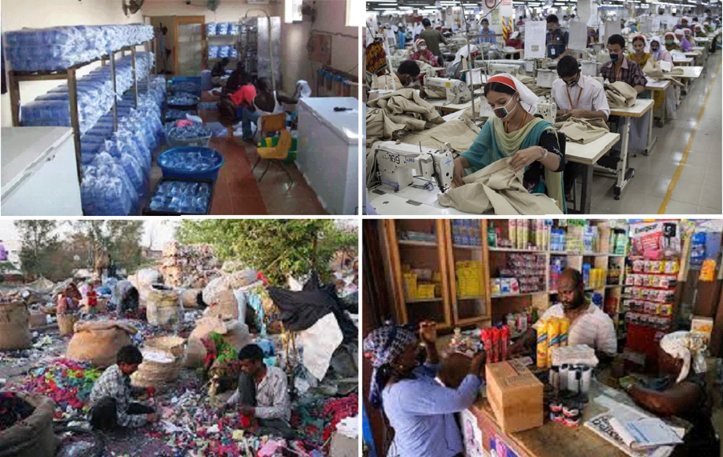 Four images of SME workplaces